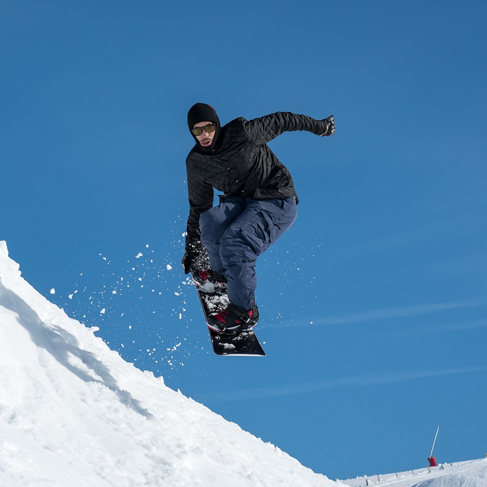 RIDING DIFFERENT WINTER TERRAIN